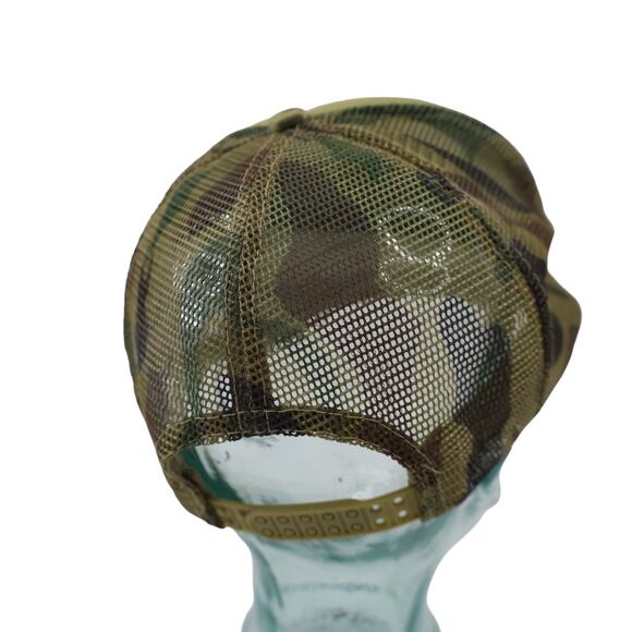 Vintage Fort Knox Safes Camo Trucker Hat - Picture 4 of 6